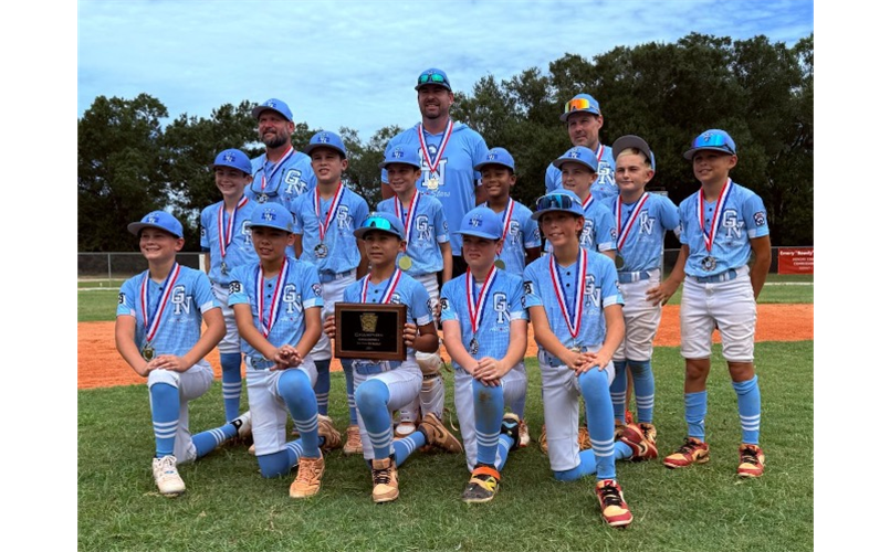 GNLL All Stars 9-11 Section Champions